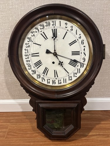 Antique ingraham clock co - e.,